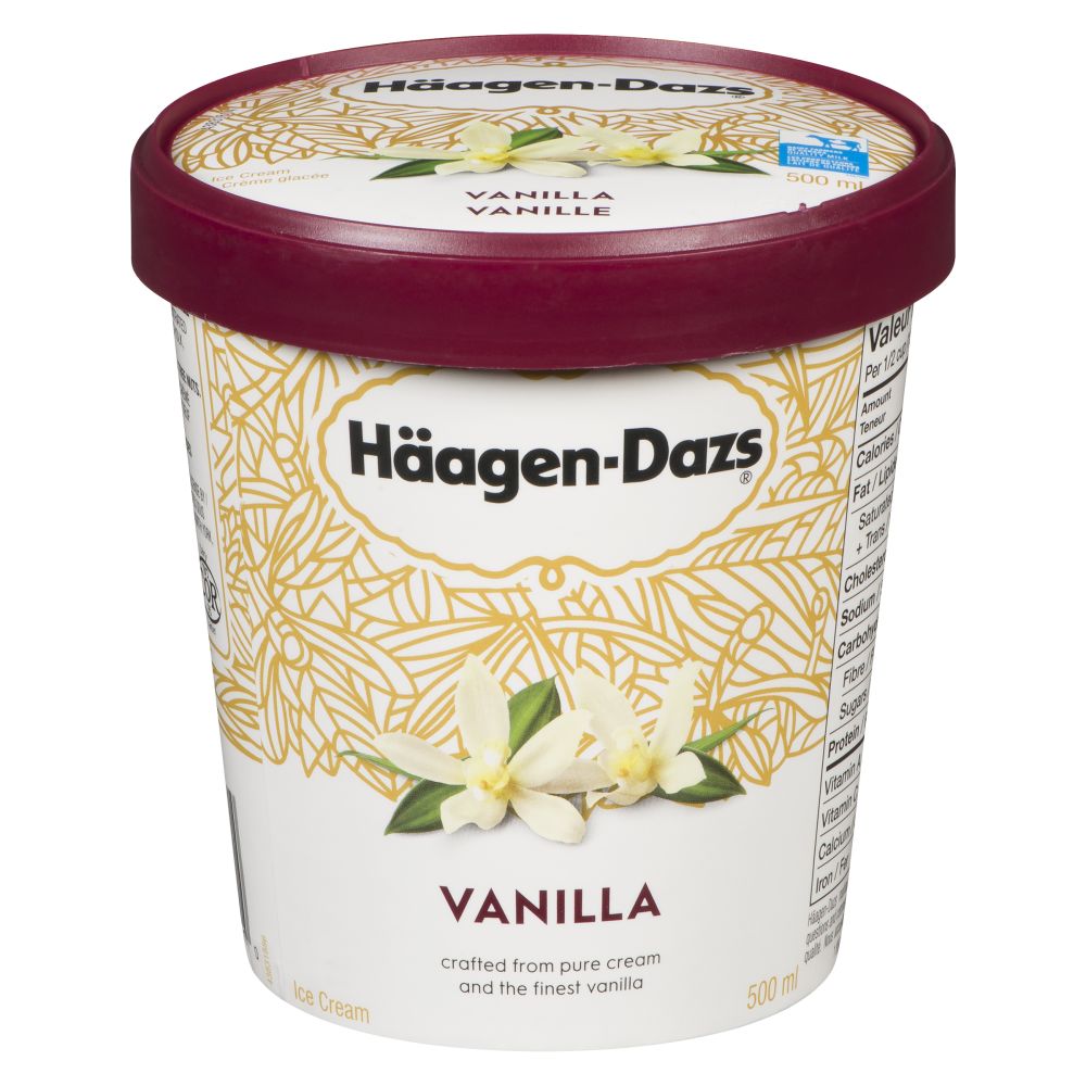 Häagen-Dazs Vanilla Ice Cream 500ml