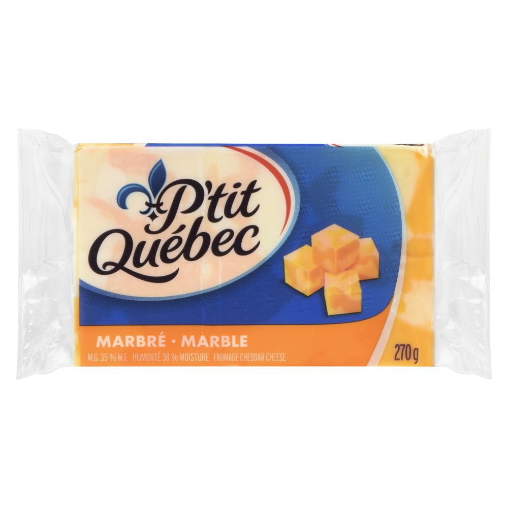 P'tit Québec Marble Cheddar 270g