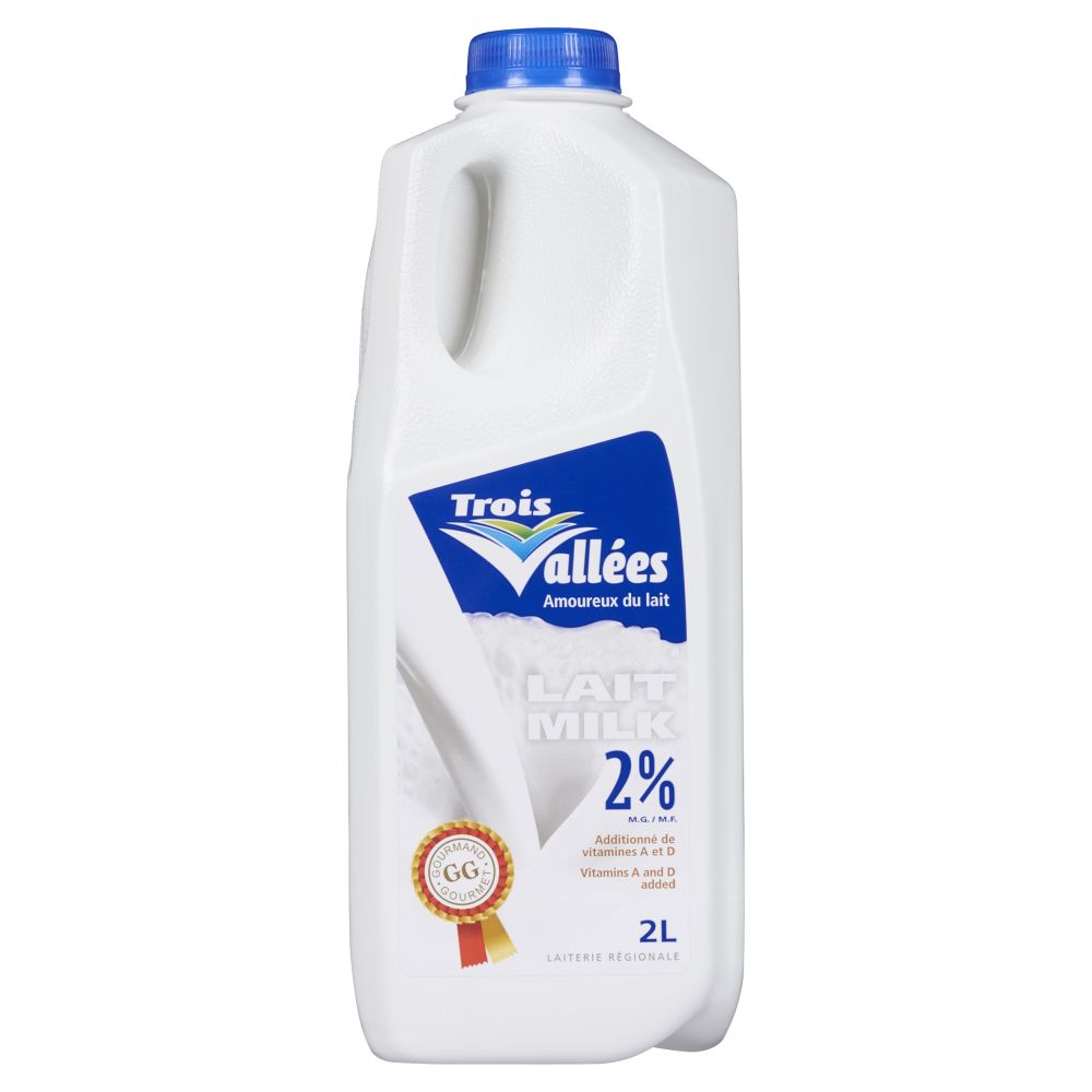 Trois Vallées Partly Skimmed Milk 2% M.F. 2L