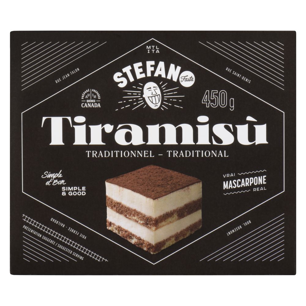 Stefano Faita Tiramisu Traditional 450g