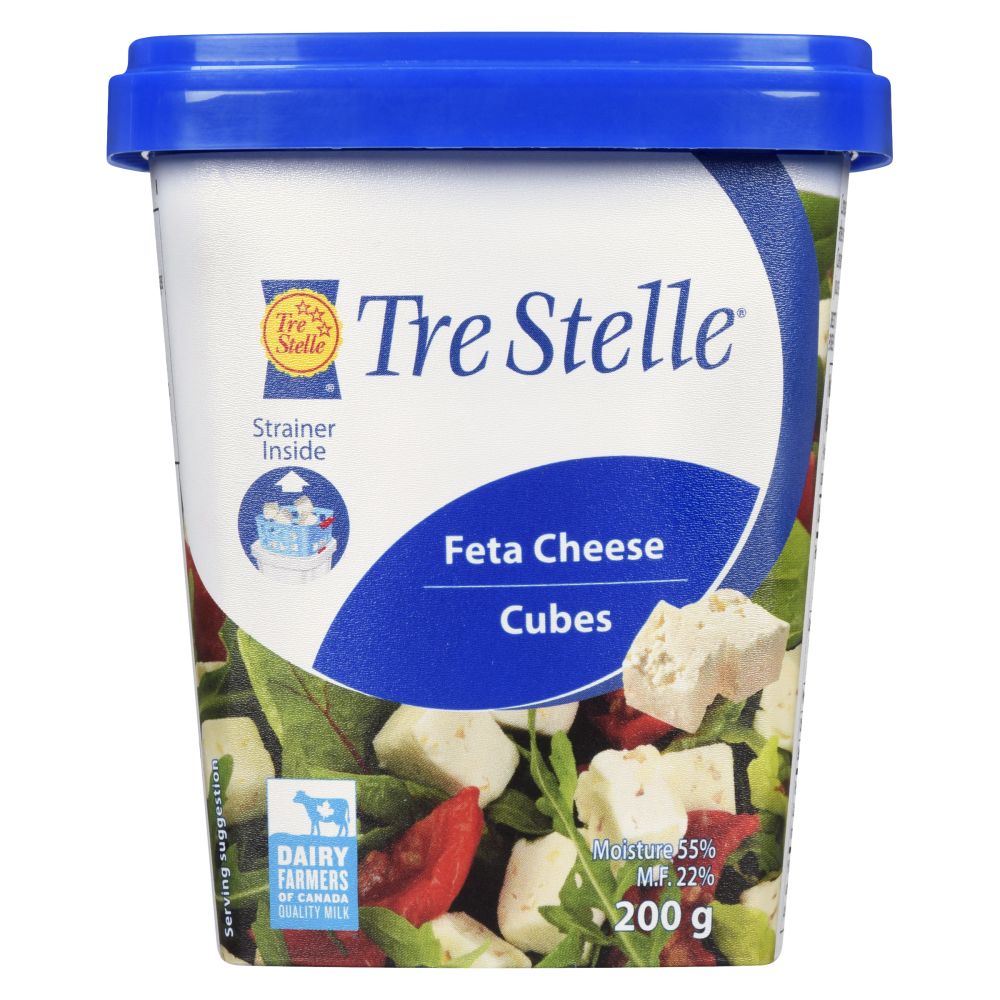 Tre Stelle Cubed Feta 200g