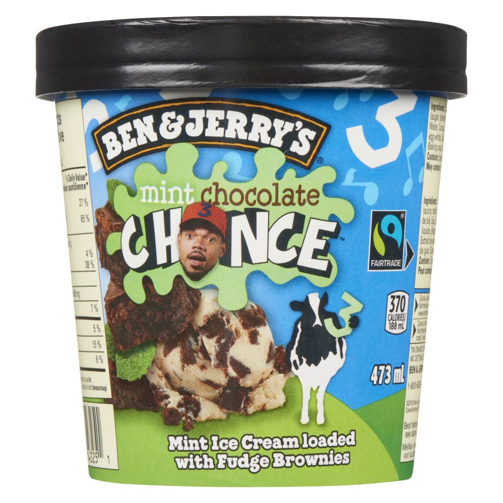 Ben & Jerry's Mint Chocolate Chance Ice Cream 473ml