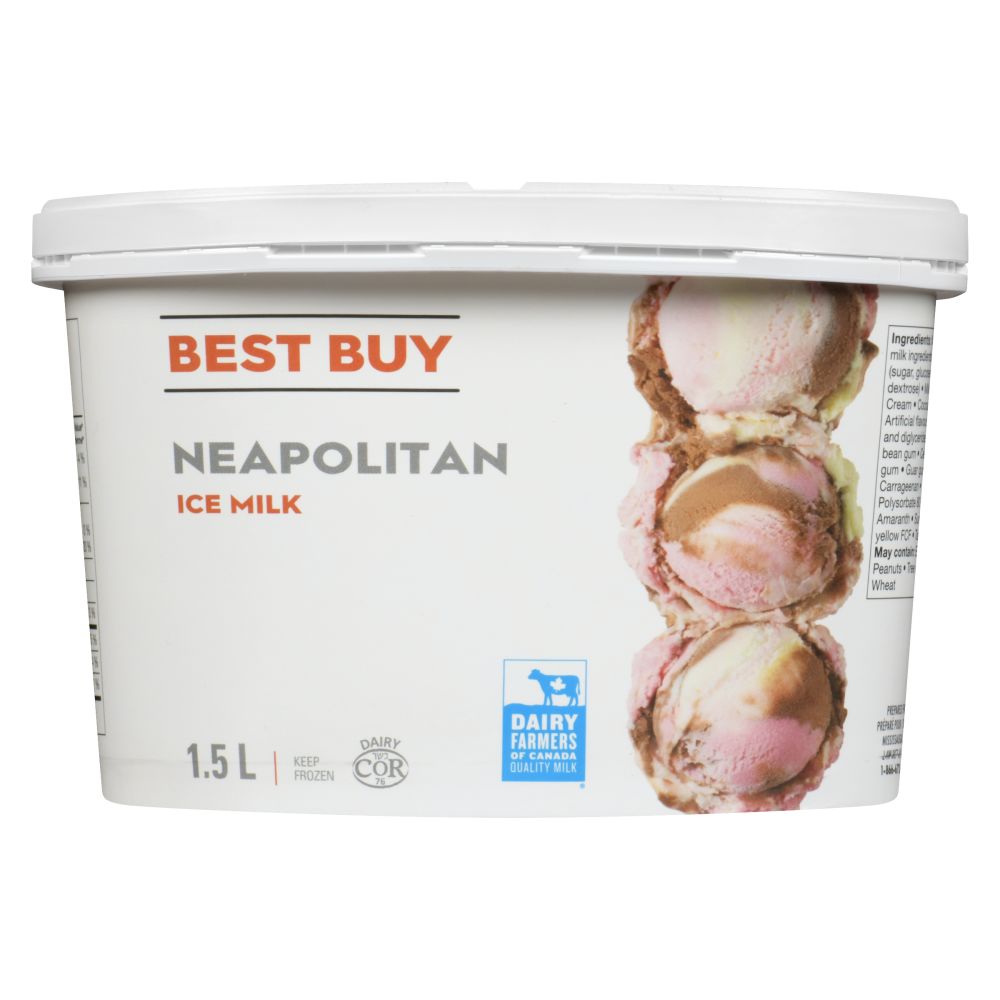 Best Buy Neapolitan Ice Milk 1.5L