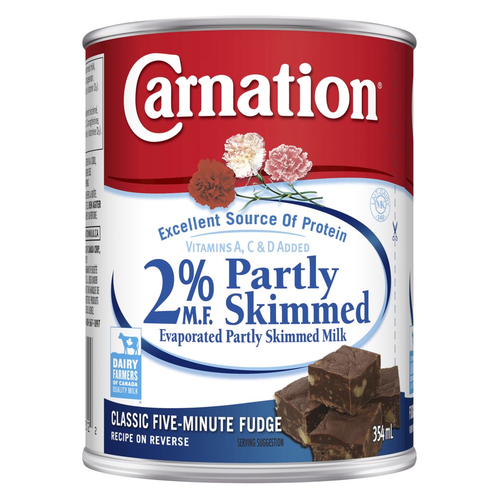 Carnation Partly Skimmed Evaporated Milk 2% M.F. 354ml