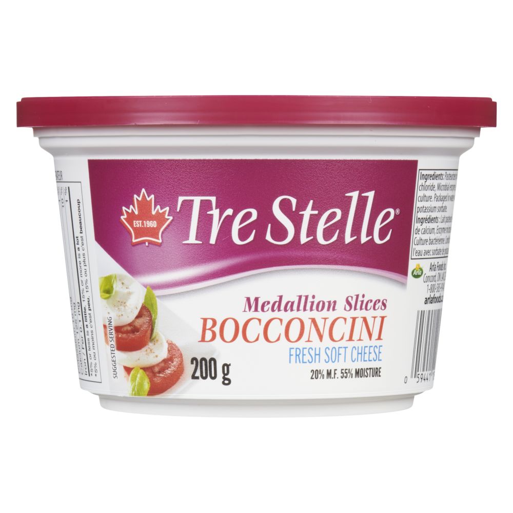 Tre Stelle Medallion Slices Bocconcini 200g