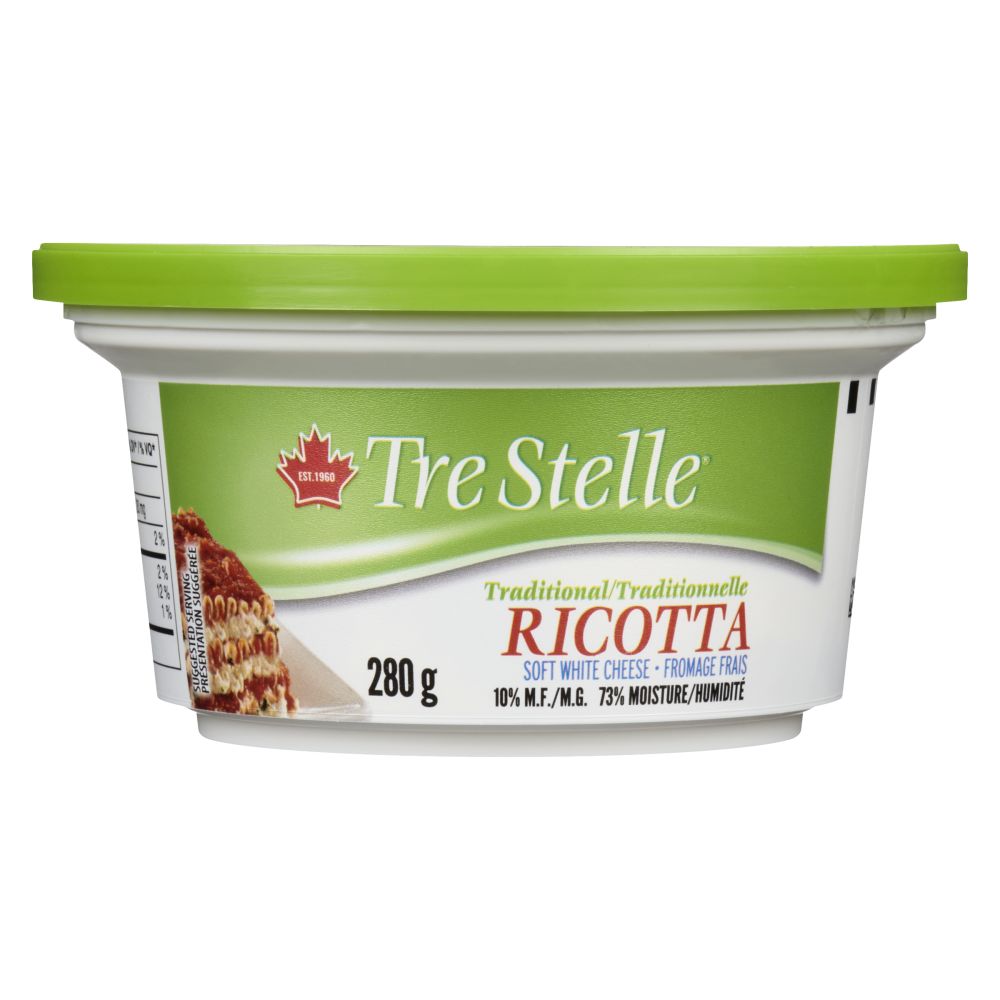 Tre Stelle Traditional Ricotta 280g