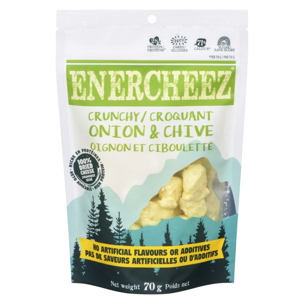 Enercheez Onion & Chive Cheddar 70g