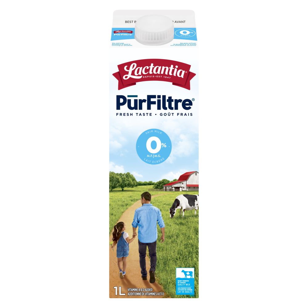 Lactantia Skim Milk 0% M.F. 1L