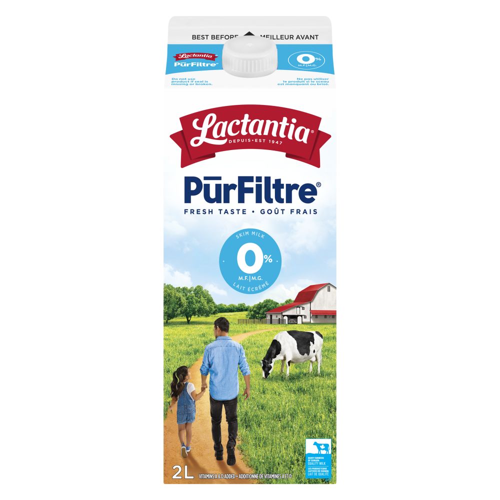 Lactantia Skim Milk 0% M.F. 2L