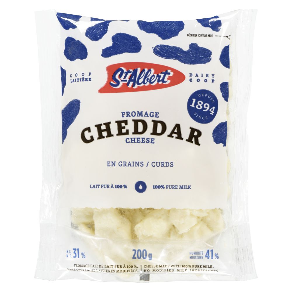 St-Albert Cold Cheddar Curds 200g