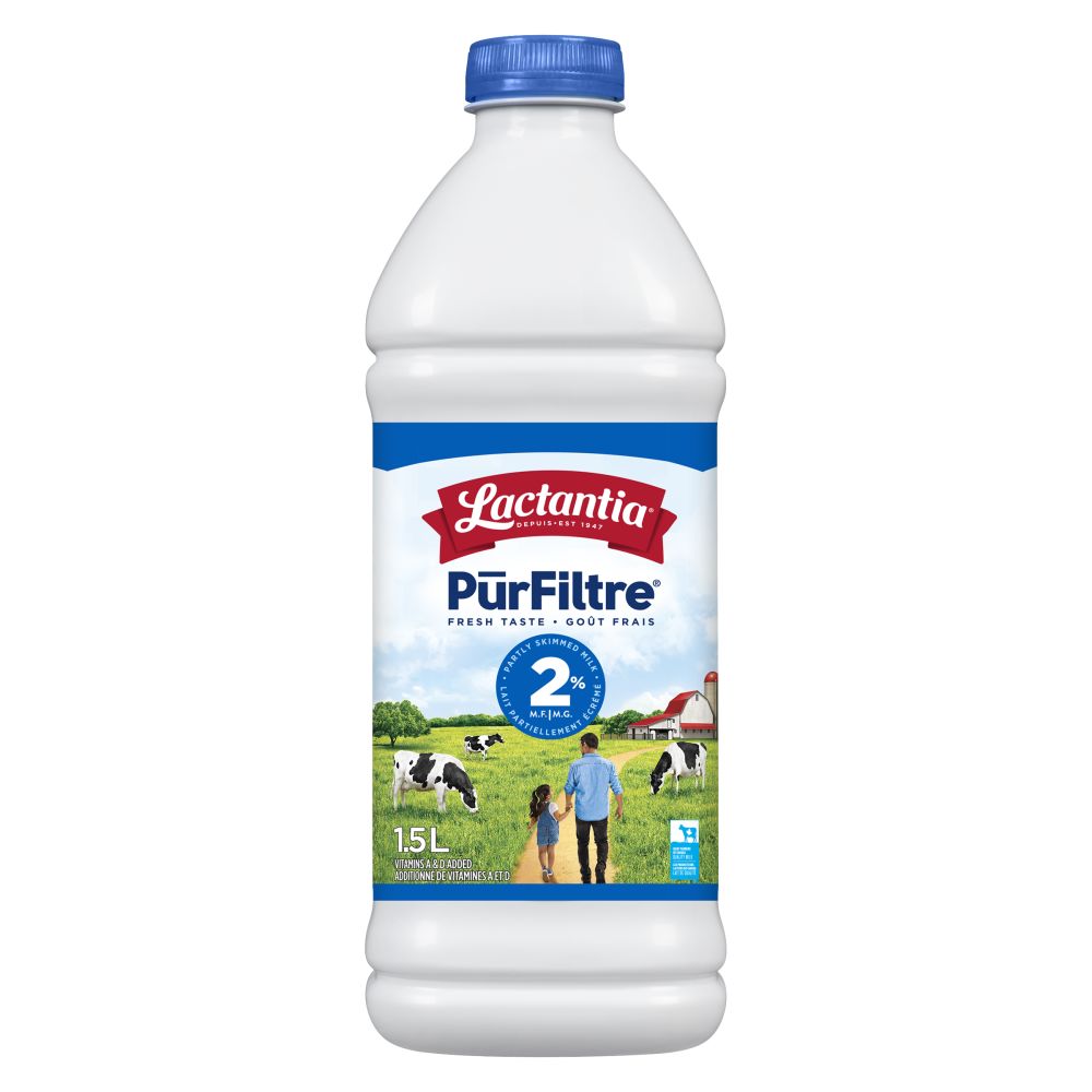 Lactantia Partly Skimmed Milk 2% M.F. 1.5L