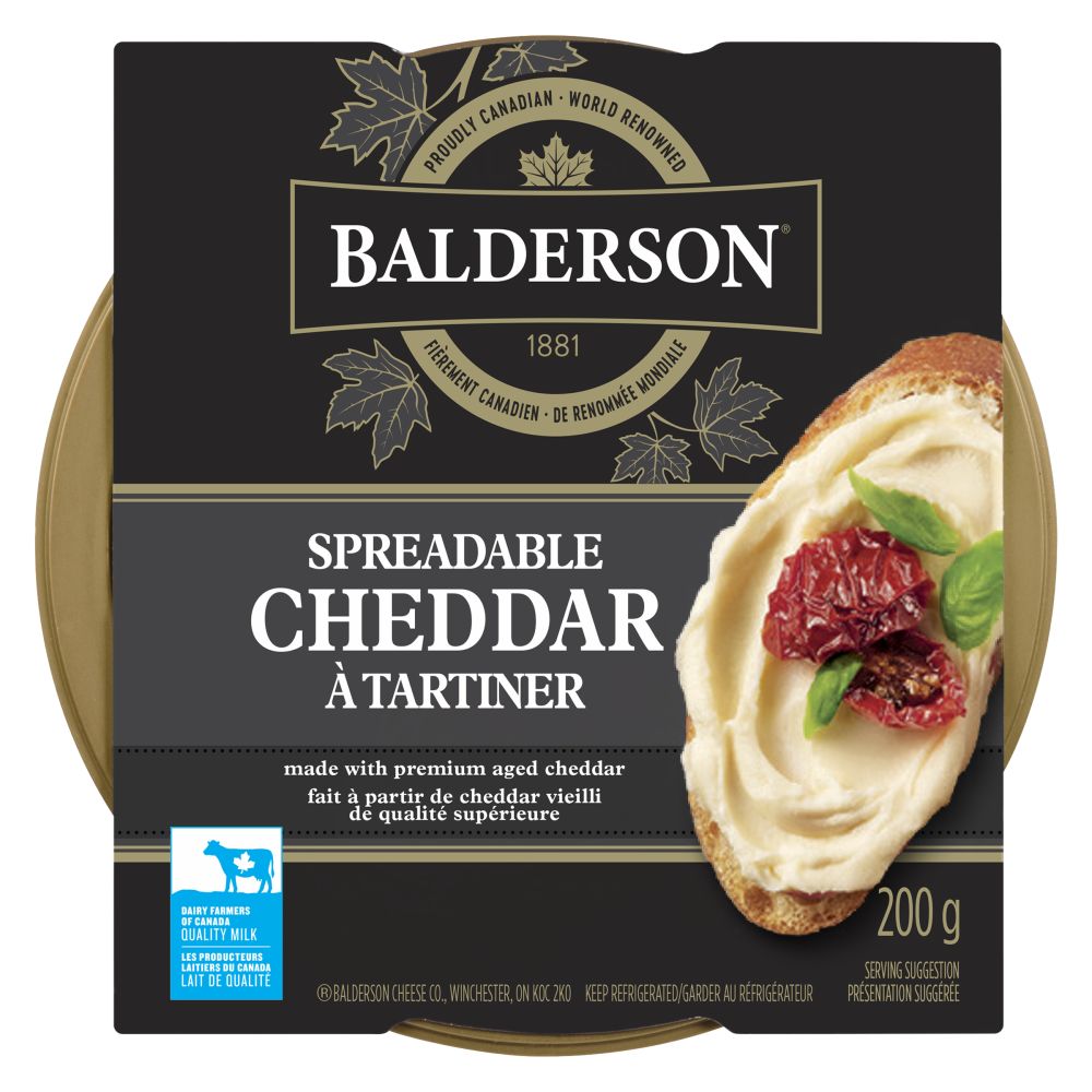 Balderson Spreadable Cheddar 200g