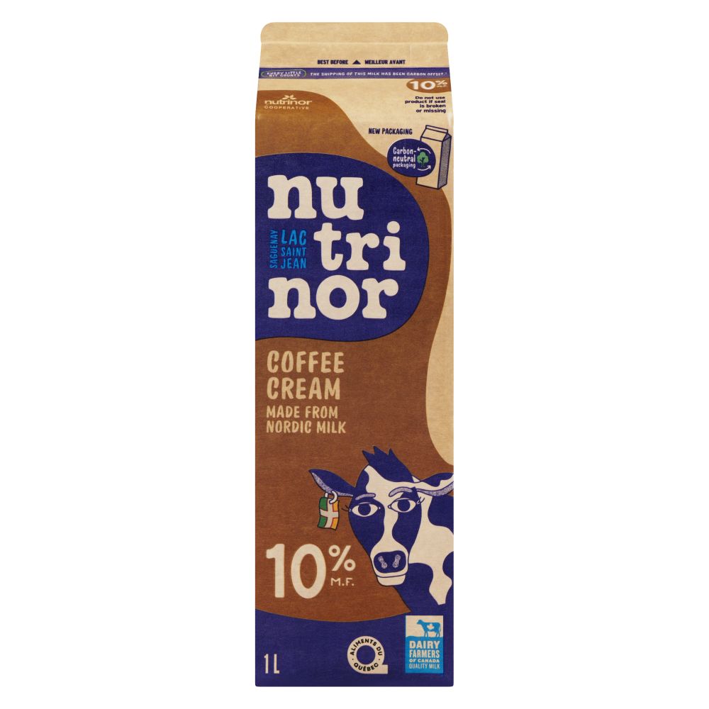 Nutrinor Nordic Coffee Cream 10% M.F. 1L