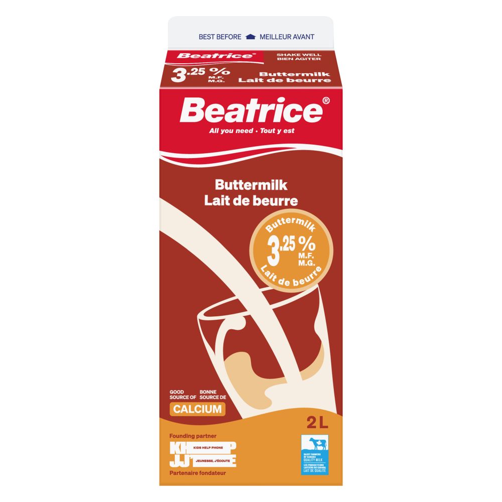 Beatrice Buttermilk 3.25% M.F. 2L