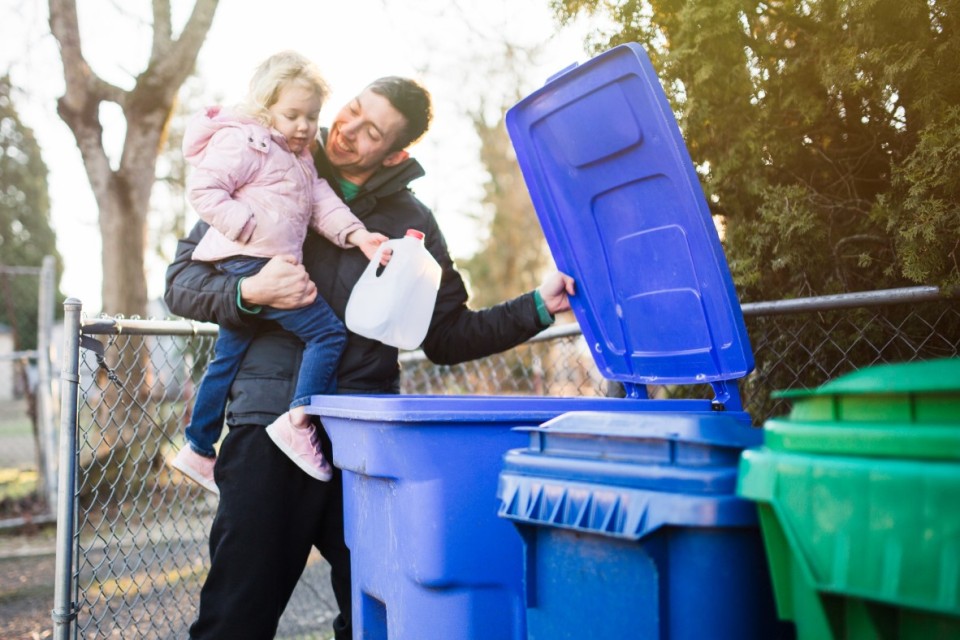 Recycling at home