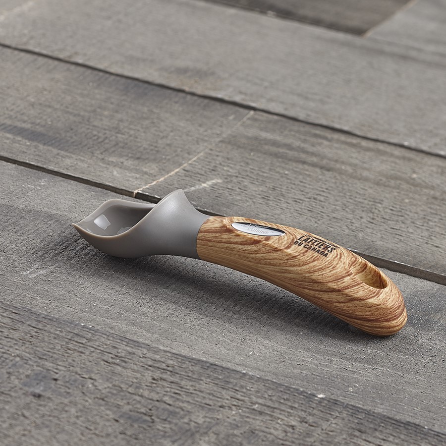 Ice cream scoop with French logo